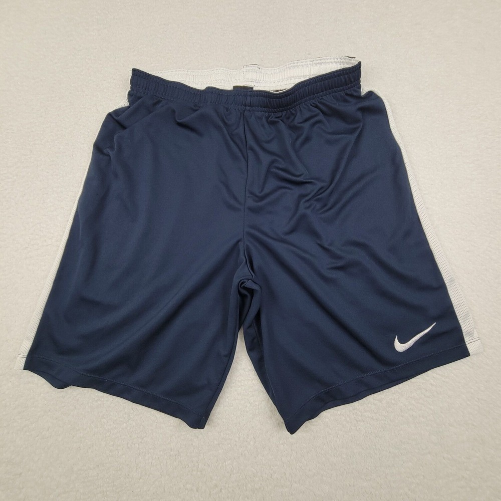 Nike Dry Academy‎ Soccer Athletic Shorts Mens XL Navy Blue 832508-451 Football